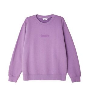 OBEY Bold Ideals Crewneck Sweatshirt Size Medium